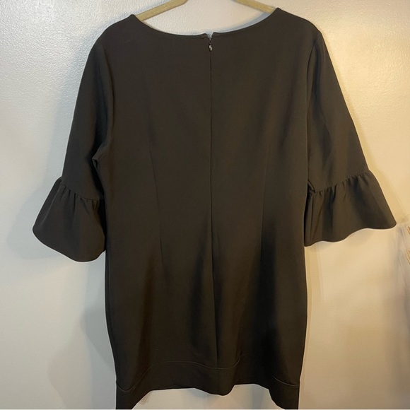 American Living Women’s Black Bell Sleeve Sheath Dress 16 - Picture 6 of 9